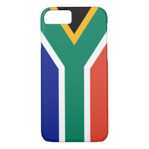 Coque iPhone 7 Drapeau de l'Afrique du Sud