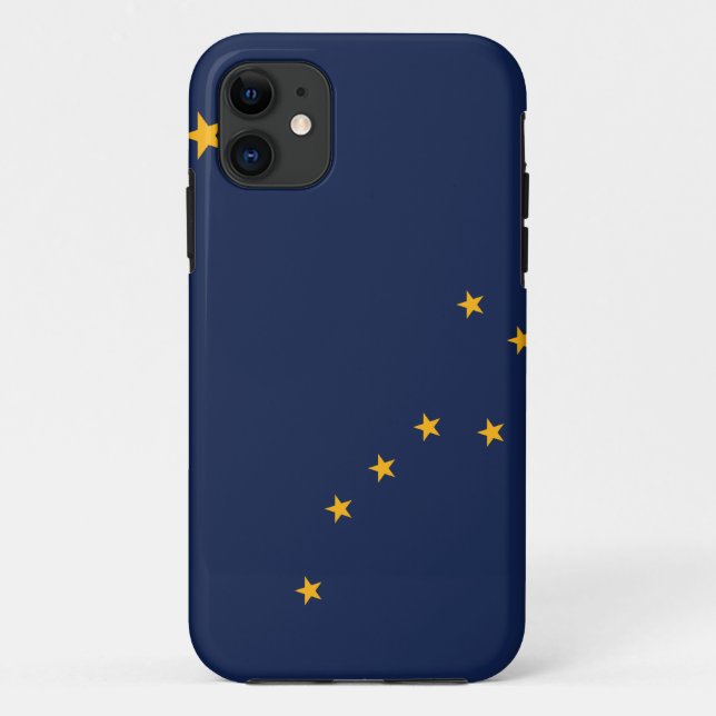 Coques Case-Mate iPhone Drapeau de l'Alaska (Dos)