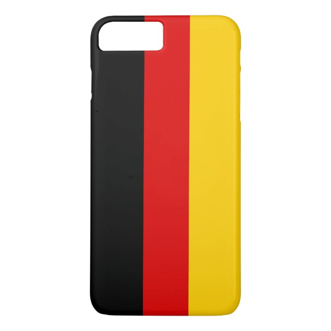 Coques Case-Mate iPhone Drapeau de l'Allemagne (Dos)