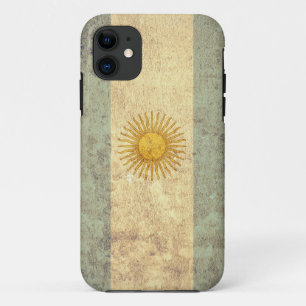 Case-Mate iPhone Case Drapeau de l'Argentine - grunge