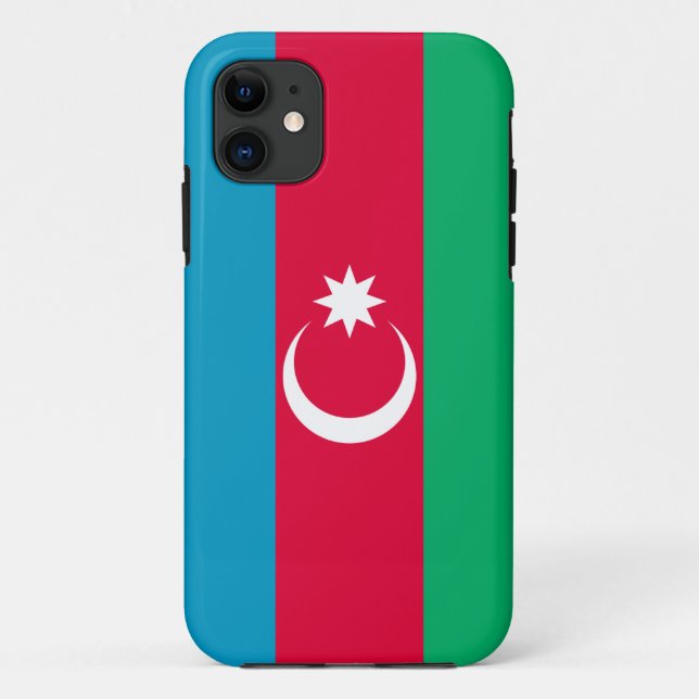 Coques Case-Mate iPhone Drapeau de l'Azerbaïdjan (Dos)