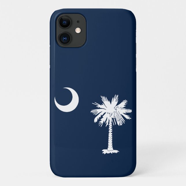 Coques Case-Mate iPhone Drapeau de l'État de Caroline du Sud (Dos)