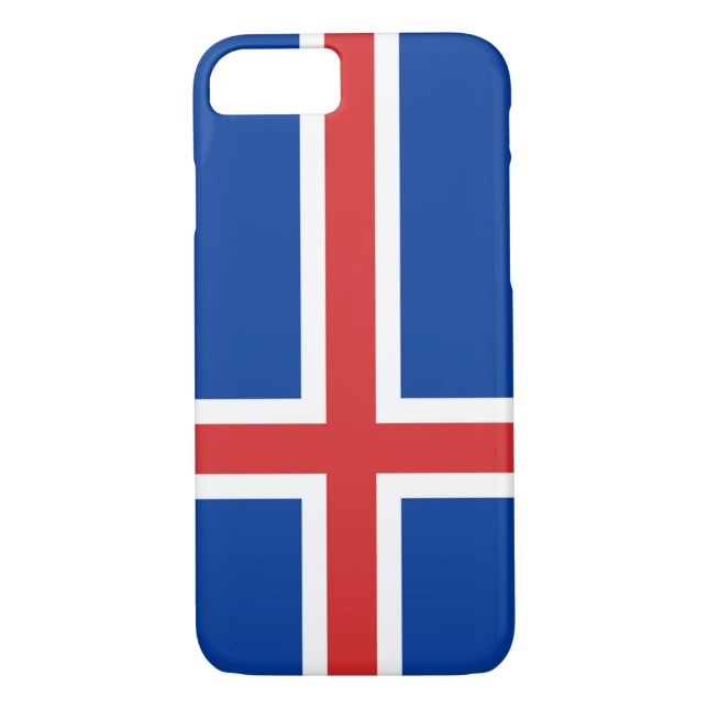 Coques Case-Mate iPhone Drapeau de l'Islande (Dos)