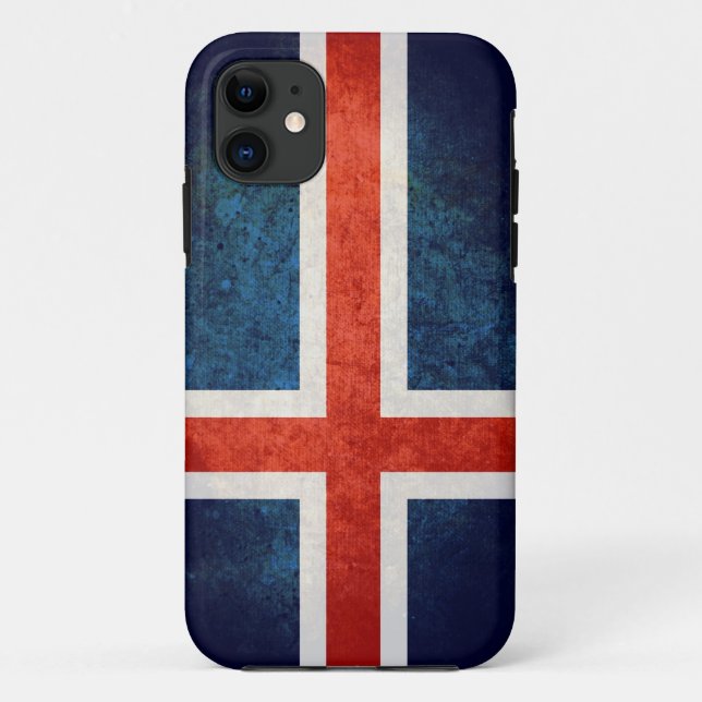 Coques Case-Mate iPhone Drapeau de l'Islande (Dos)