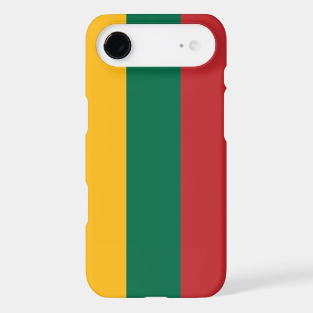 Coques Case-Mate iPhone Drapeau de Lituanie (Verso)