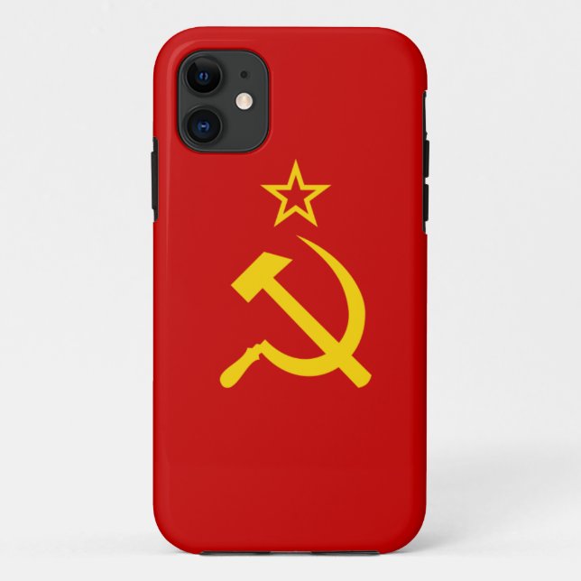 Coques Case-Mate iPhone drapeau de l'URSS (Dos)