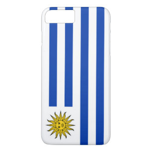 Coque iPhone 8 Plus/7 Plus Drapeau de l'Uruguay
