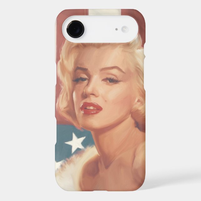 Coques Case-Mate iPhone Drapeau de Marilyn (Verso)