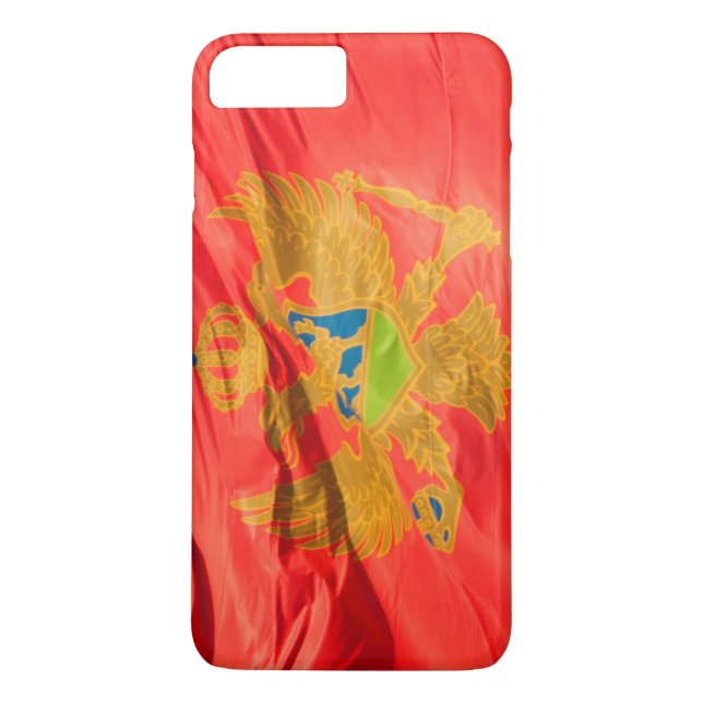 Coques Case-Mate iPhone Drapeau de mer du Monténégro (Dos)