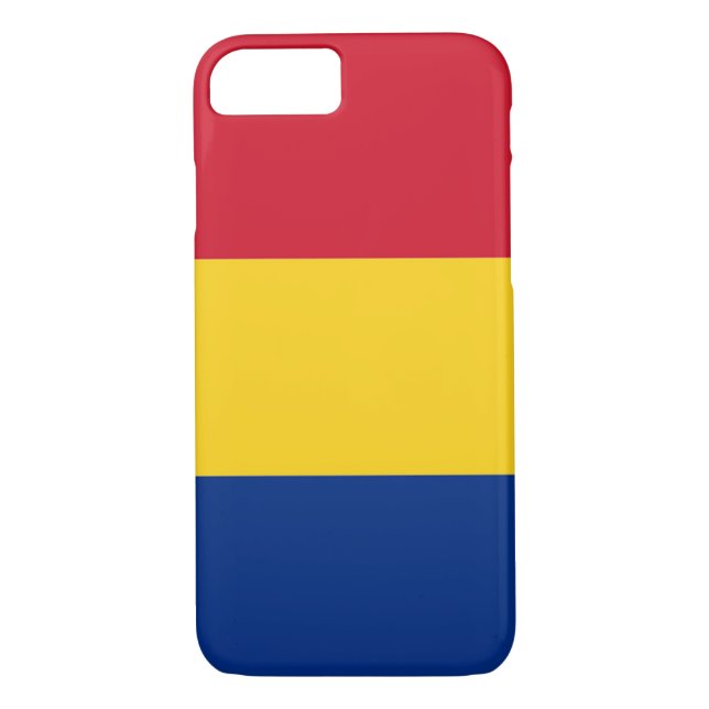 Coques Case-Mate iPhone Drapeau de Roumanie (Dos)