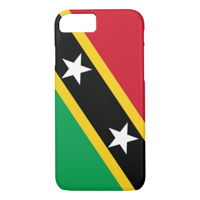 Coques Case-Mate iPhone Drapeau de Saint-Kitts-et-Nevis (Dos)