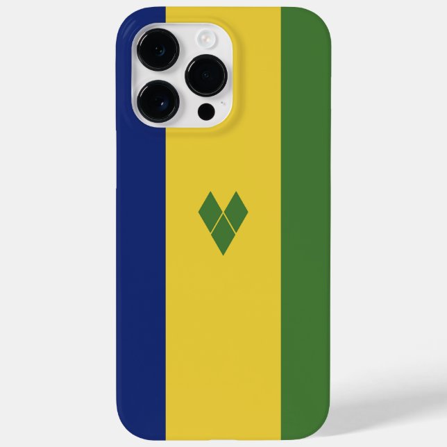 Coques Case-Mate iPhone Drapeau de Saint-Vincent-et-les Grenadines (Verso)