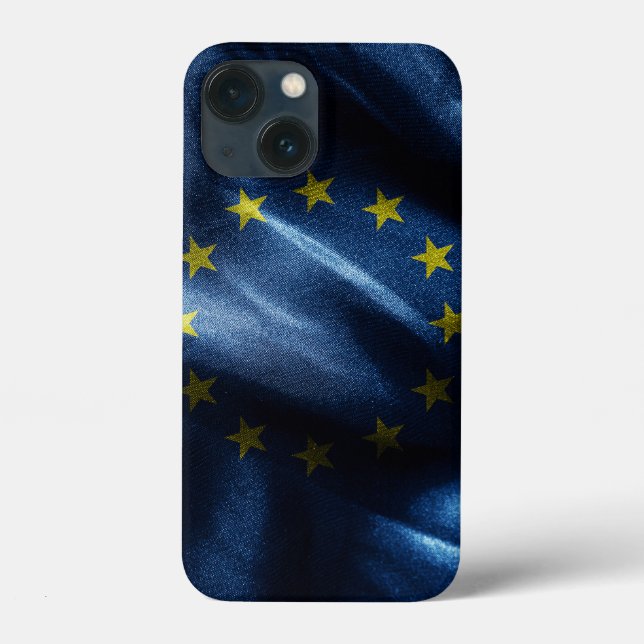 Coques Case-Mate iPhone Drapeau de soie de l'UE (Verso)
