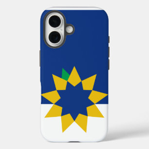 Coque Pour iPhone 16 Drapeau de Topeka, Kansas