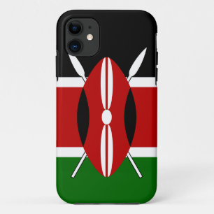 Coque iPhone 11 Drapeau de ya Kenya du Kenya Bendera