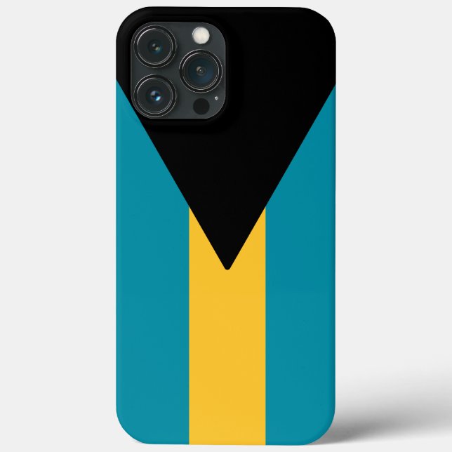 Coques Case-Mate iPhone Drapeau des Bahamas (Verso)