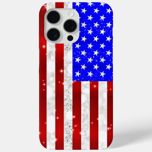 Coques Case-Mate iPhone Drapeau des États-Unis (Verso)