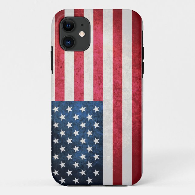 Coques Case-Mate iPhone Drapeau des Etats-Unis (Dos)