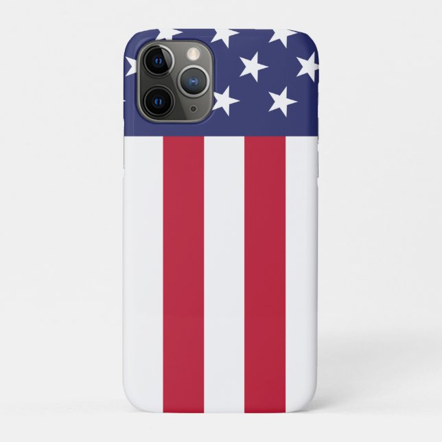 Coques Case-Mate iPhone Drapeau des États-Unis d'Amérique (Dos)