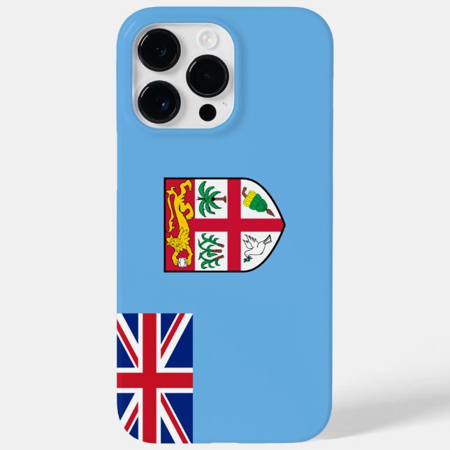 Coques Case-Mate iPhone Drapeau des Fidji (Verso)