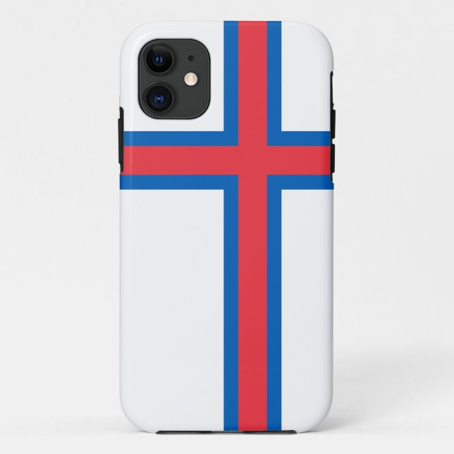 Coques Case-Mate iPhone Drapeau des îles Féroé (DANEMARK) (Dos)