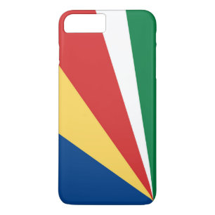 Coque iPhone 8 Plus/7 Plus Drapeau des Seychelles
