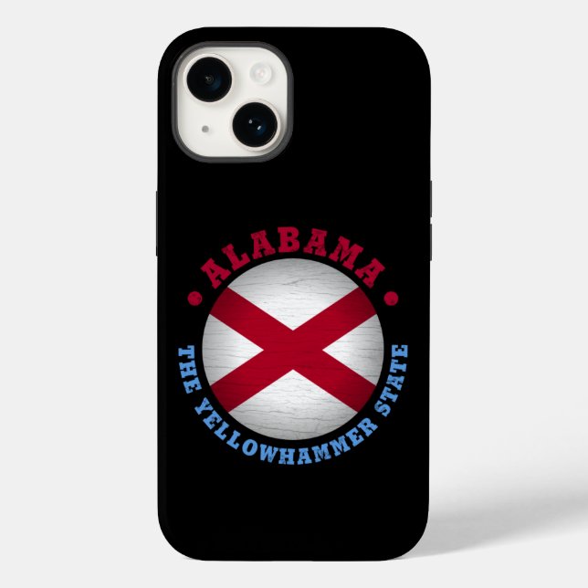 COQUES Case-Mate iPhone DRAPEAU D'ÉTAT D'ALABAMA (Verso)