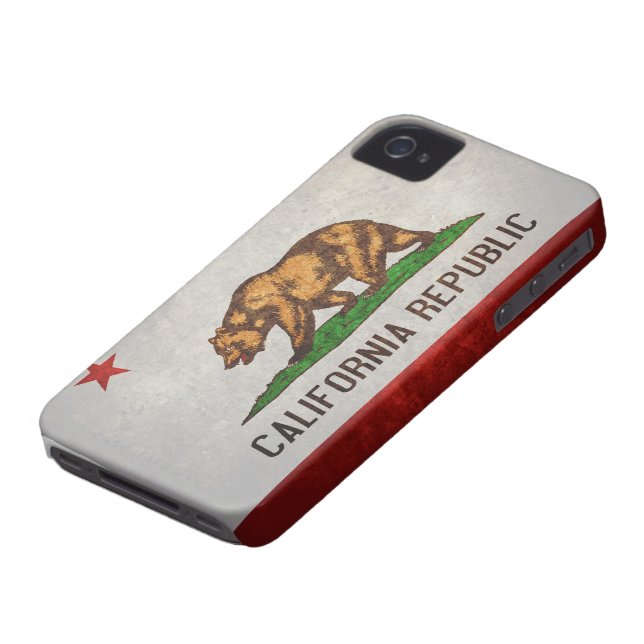Coques Case-Mate iPhone Drapeau d'état de la Californie (Bas)