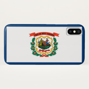 Case-Mate iPhone Case Drapeau d'État de Virginie-Occidentale