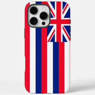 iPhone 16 Pro Max Case Drapeau d'État d'Hawaii