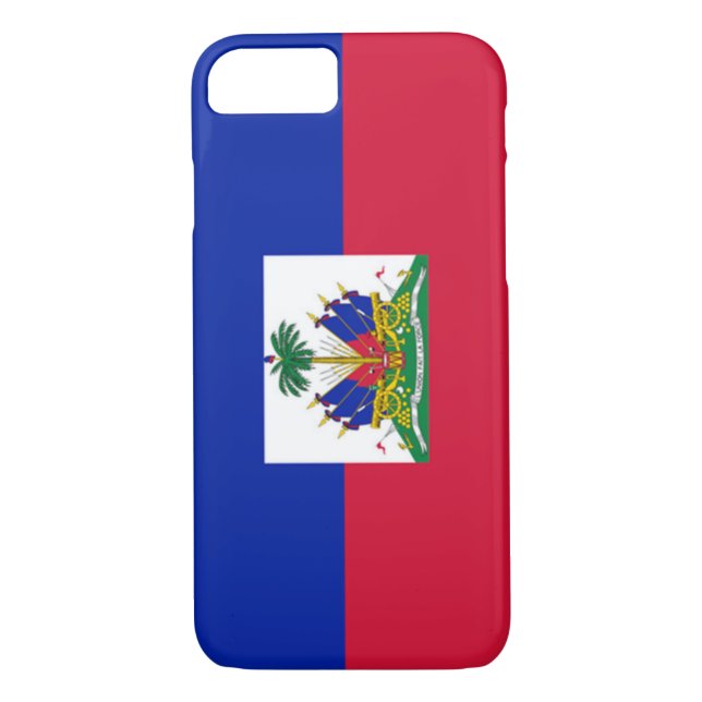 Coques Case-Mate iPhone Drapeau d'Haïti (Dos)