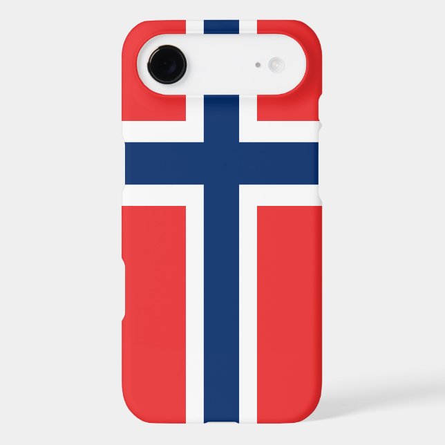 Coques Case-Mate iPhone Drapeau d'iPhone de la Norvège 6 ID™ (Verso)