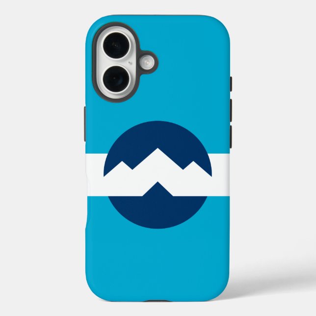 Coques Case-Mate iPhone Drapeau d'Ogden, Utah (Verso)