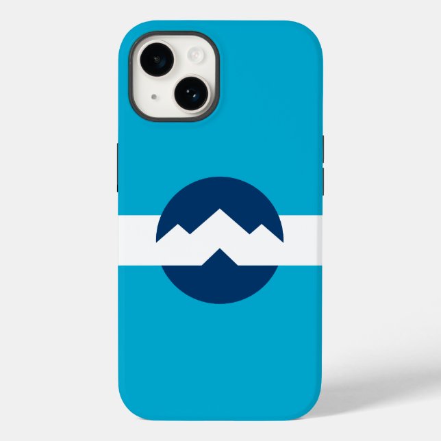 Coques Case-Mate iPhone Drapeau d'Ogden, Utah (Verso)