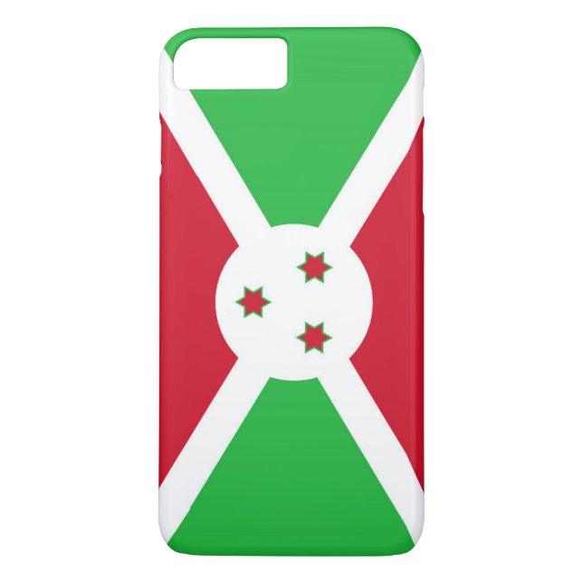 Coques Case-Mate iPhone Drapeau du Burundi (Dos)