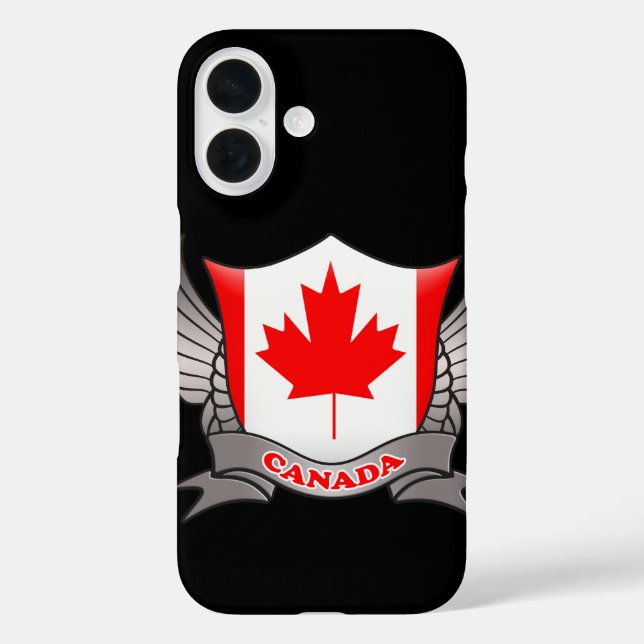 Coques Case-Mate iPhone Drapeau du Canada (Verso)
