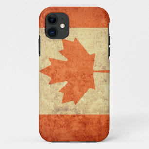 Etui iPhone Case-Mate Drapeau du Canada - Grunge