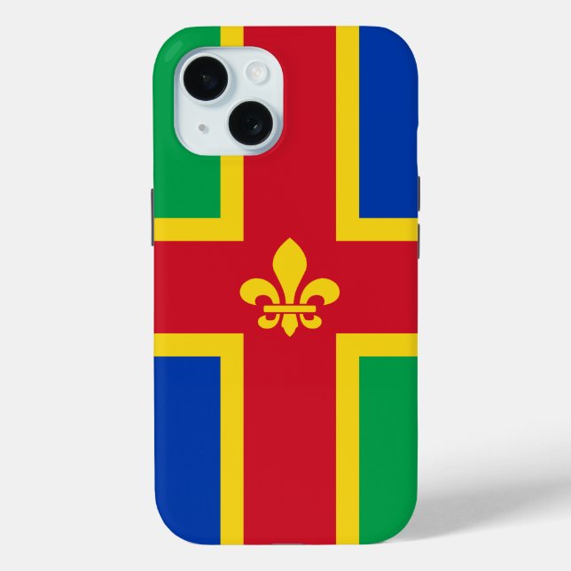 Coques Case-Mate iPhone Drapeau du Coque-coque iphone Lincolnshire (Verso)