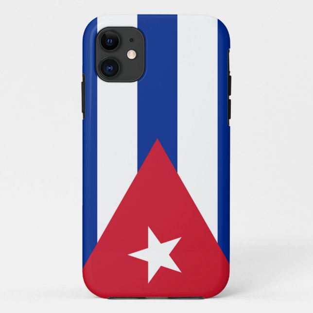 Coques Case-Mate iPhone Drapeau du Cuba (Dos)