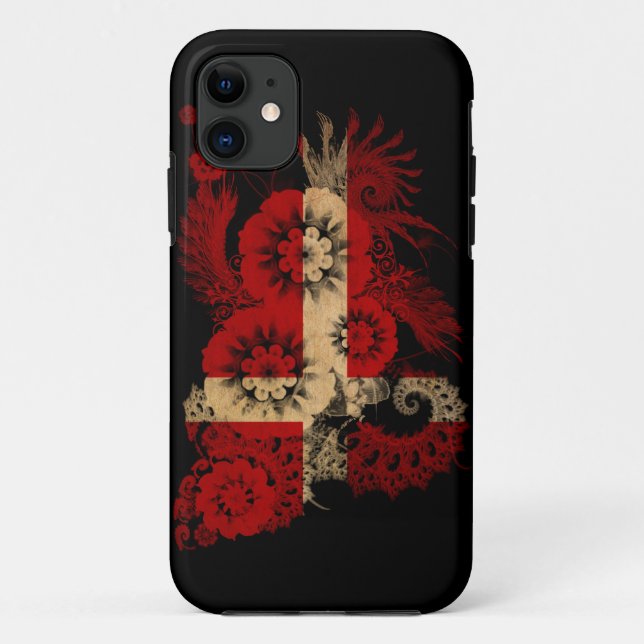 Coques Case-Mate iPhone Drapeau du Danemark (Dos)