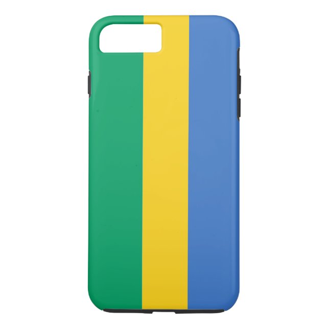 Coques Case-Mate iPhone Drapeau du Gabon (Dos)