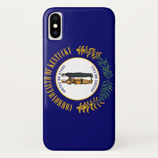 Coques Case-Mate iPhone Drapeau du Kentucky (Dos)