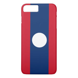 Coque iPhone 7 Plus Drapeau du Laos