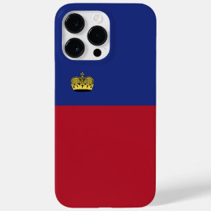 Coque Pour Pour iPhone 14 Pro Max Drapeau du Liechtenstein