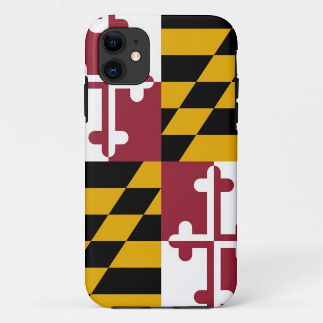 Coques Case-Mate iPhone Drapeau du Maryland (Dos)