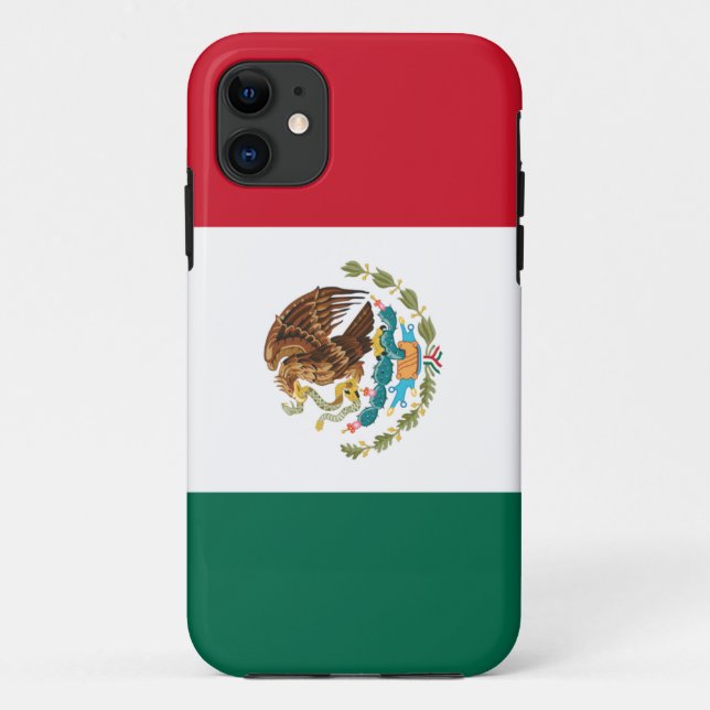 Coques Case-Mate iPhone Drapeau du Mexique (Dos)
