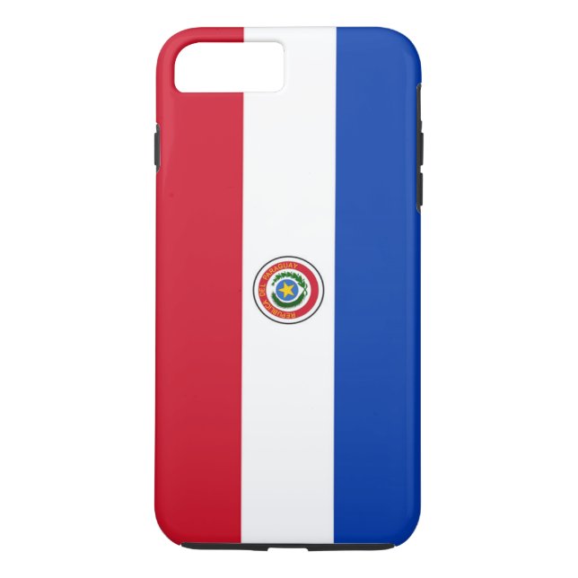 Coques Case-Mate iPhone Drapeau du Paraguay (Dos)