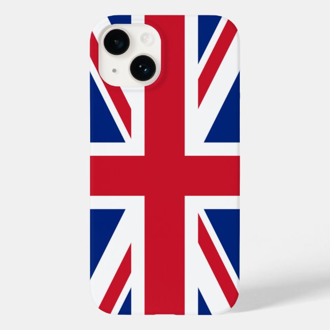 Coques Case-Mate iPhone Drapeau du Royaume-Uni (Verso)