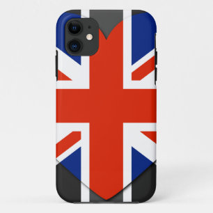 Coque iPhone 11 Drapeau du Royaume-Uni