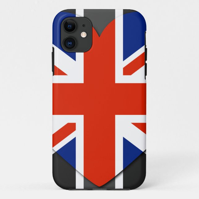 Coques Case-Mate iPhone Drapeau du Royaume-Uni (Dos)